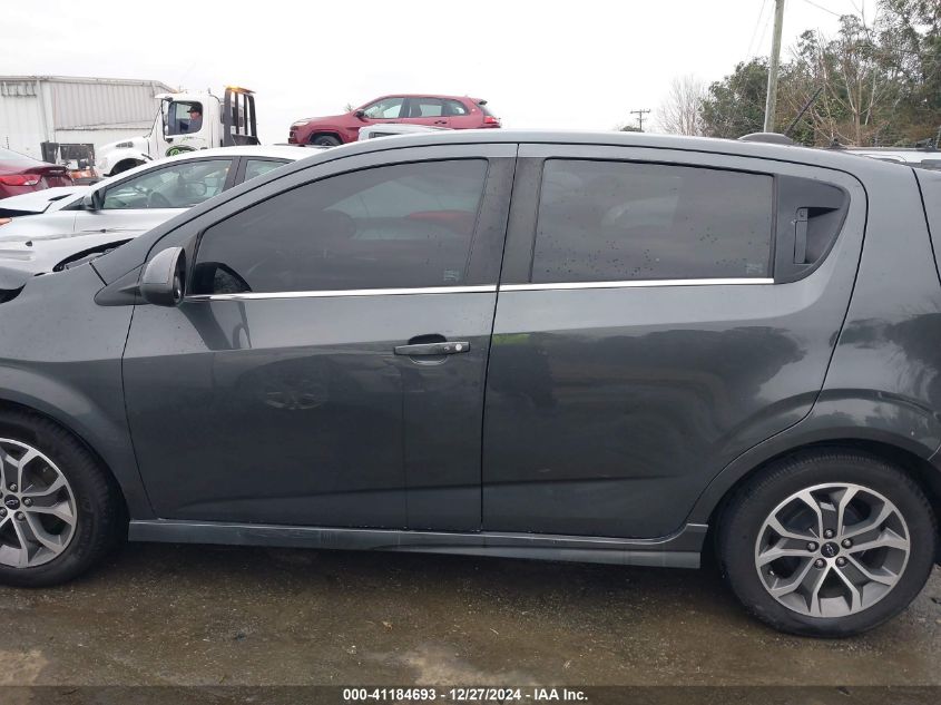 2018 Chevrolet Sonic Lt Auto VIN: 1G1JD6SG7J4106602 Lot: 41184693