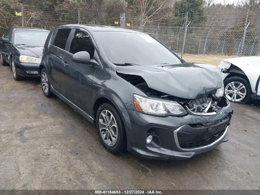 2018 Chevrolet Sonic Lt Auto VIN: 1G1JD6SG7J4106602 Lot: 41184693