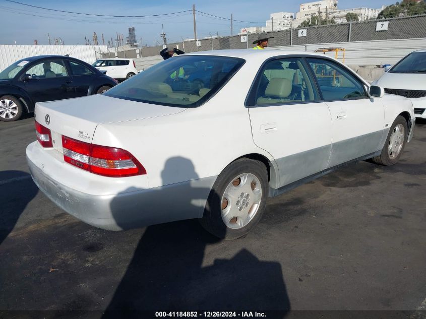 2000 Lexus Es 300 VIN: JT8BF28G5Y5099352 Lot: 41184852