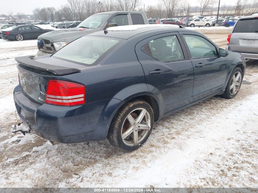 2008 Dodge Avenger R/T VIN: 1B3LD76M28N689074 Lot: 41184904