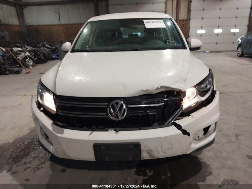 2014 Volkswagen Tiguan S VIN: WVGBV3AXXEW505759 Lot: 41184981