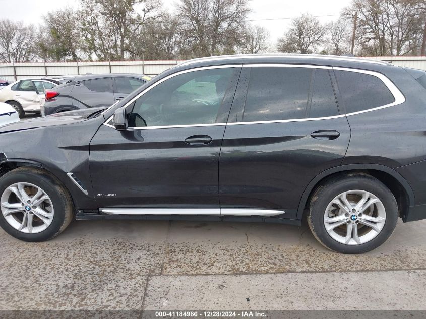 2018 BMW X3 xDrive30I VIN: 5UXTR9C55JLC73130 Lot: 41184986