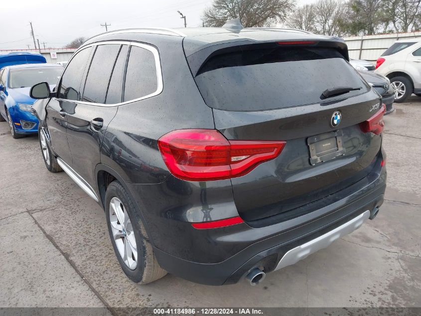 2018 BMW X3 xDrive30I VIN: 5UXTR9C55JLC73130 Lot: 41184986