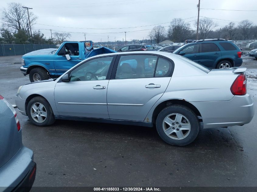 2005 Chevrolet Malibu Ls VIN: 1G1ZT52835F114800 Lot: 41185033