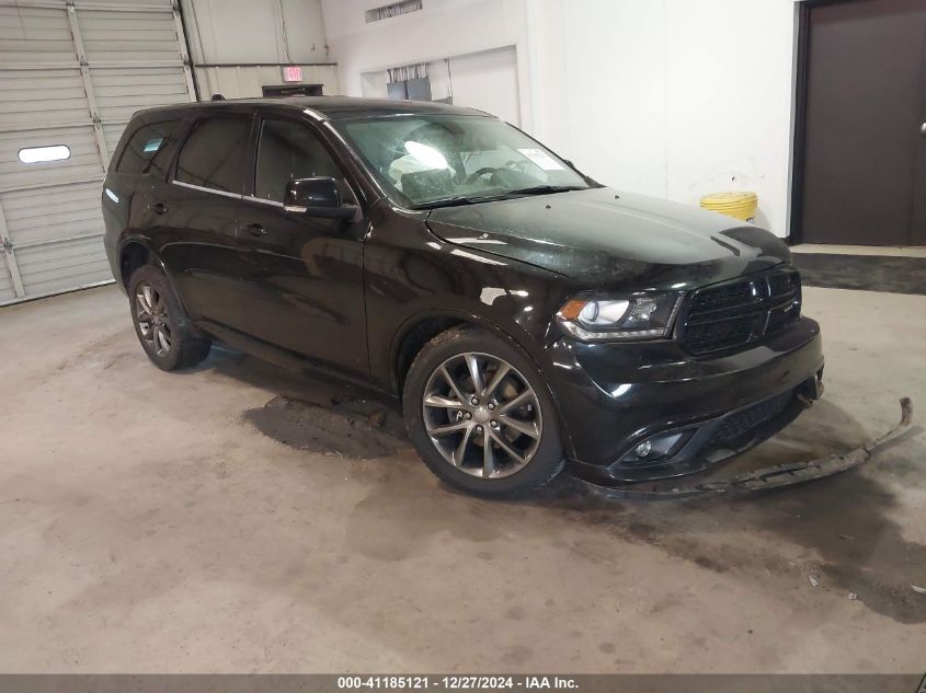 2017 Dodge Durango Gt Awd VIN: 1C4RDJDG0HC723141 Lot: 41185121