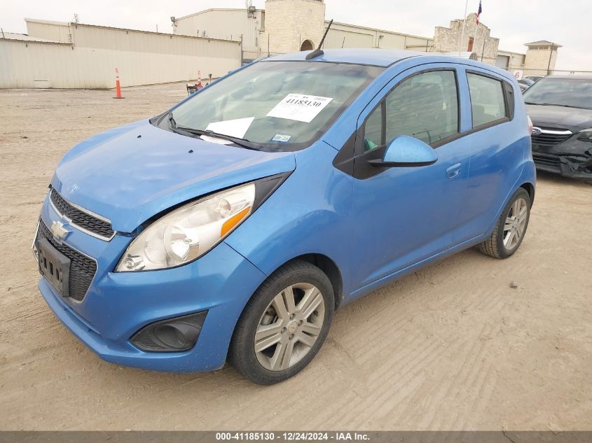 2013 Chevrolet Spark 1Lt Auto VIN: KL8CD6S97DC596673 Lot: 41185130