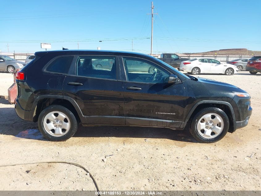 2015 Jeep Cherokee Sport VIN: 1C4PJLAB4FW539126 Lot: 41185153