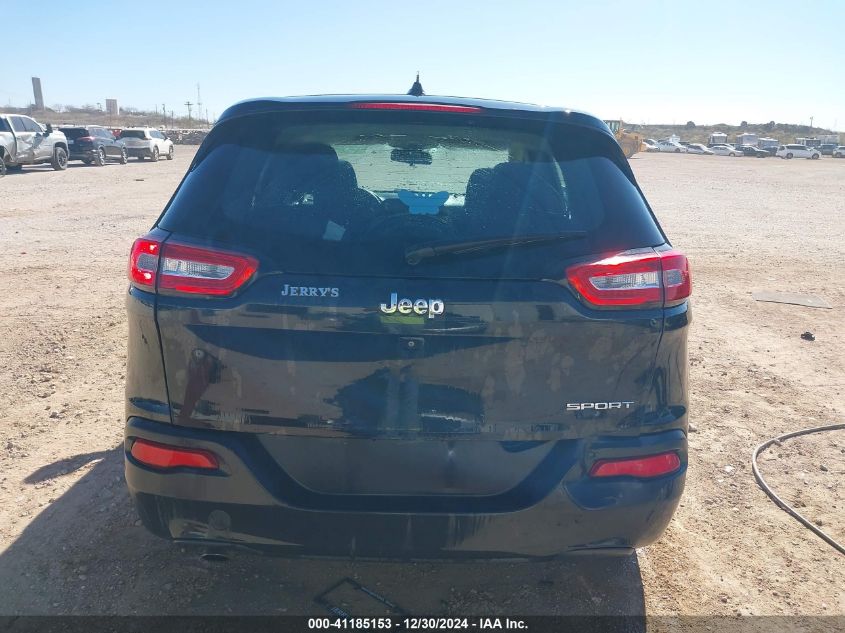 2015 Jeep Cherokee Sport VIN: 1C4PJLAB4FW539126 Lot: 41185153