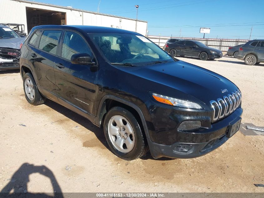 2015 Jeep Cherokee Sport VIN: 1C4PJLAB4FW539126 Lot: 41185153