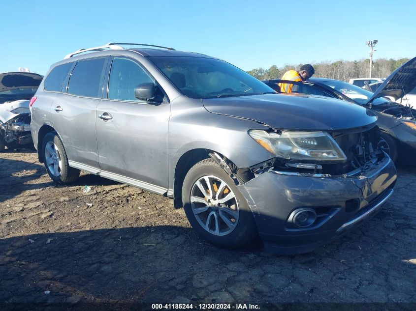 2013 Nissan Pathfinder Sv VIN: 5N1AR2MN2DC633255 Lot: 41185244