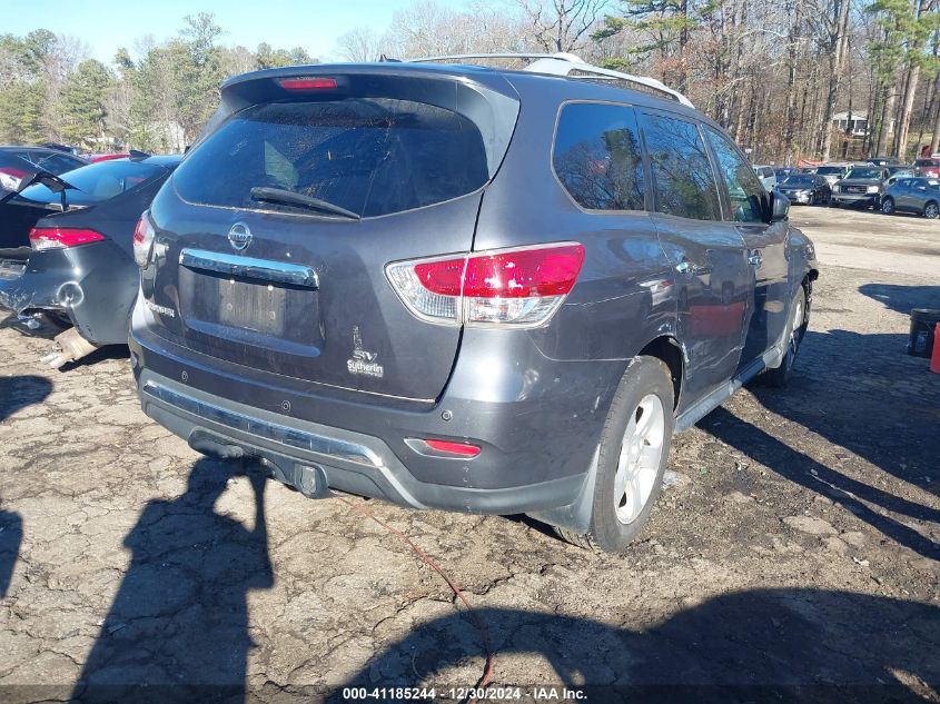 2013 Nissan Pathfinder Sv VIN: 5N1AR2MN2DC633255 Lot: 41185244