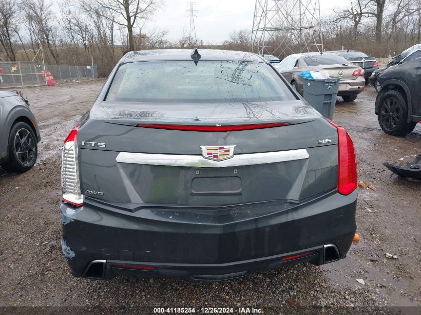 2017 Cadillac Cts Luxury VIN: 1G6AX5SS5H0175404 Lot: 41185254