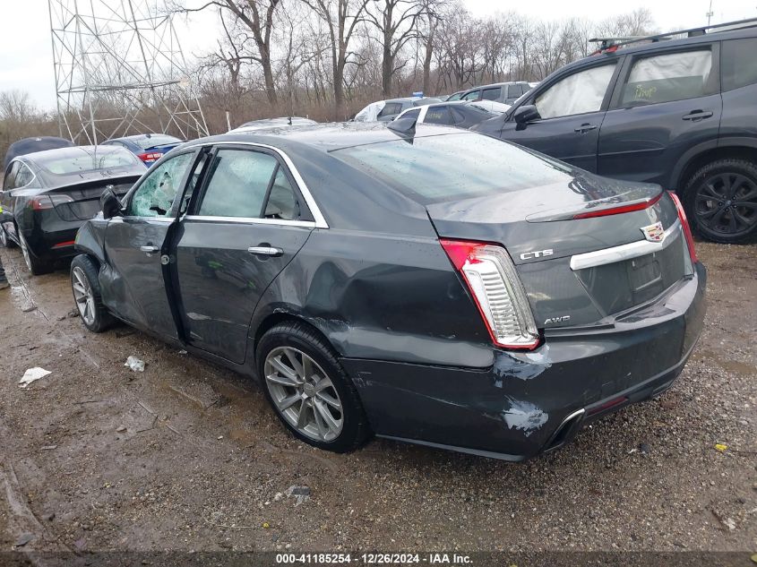 2017 Cadillac Cts Luxury VIN: 1G6AX5SS5H0175404 Lot: 41185254