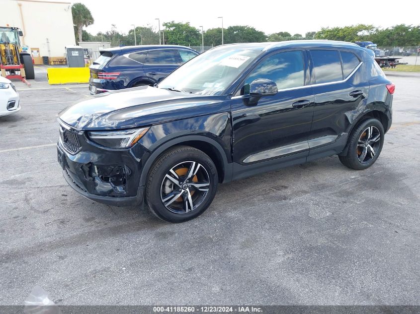 2024 Volvo Xc40 B5 Core Bright Theme/B5 Core Dark Theme VIN: YV4L12UK0R2336862 Lot: 41185260