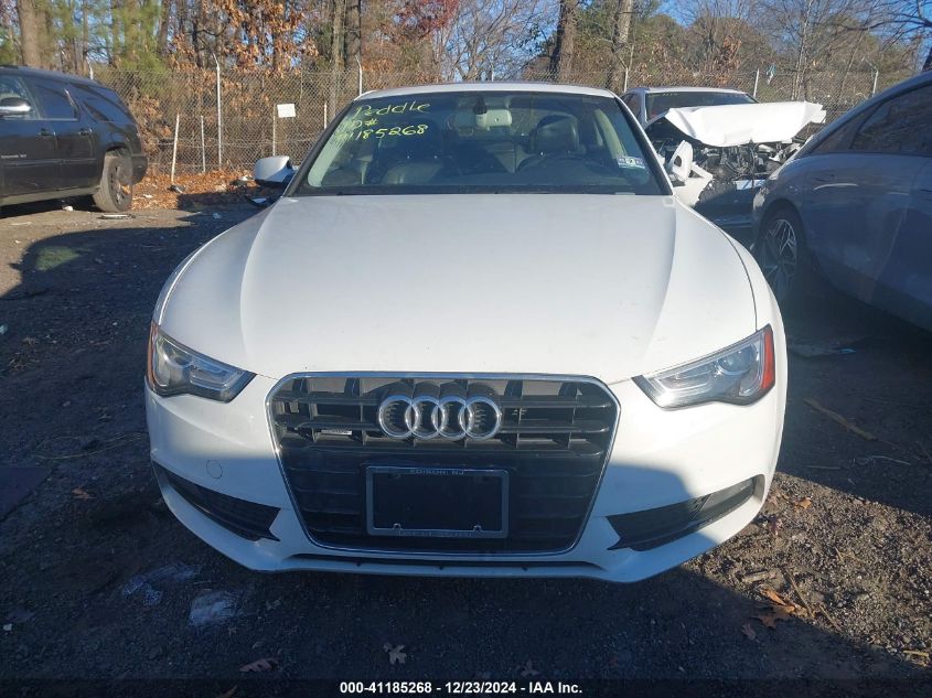 2014 Audi A5 2.0T Premium VIN: WAULFAFR4EA045755 Lot: 41185268