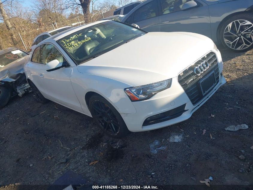 2014 Audi A5 2.0T Premium VIN: WAULFAFR4EA045755 Lot: 41185268