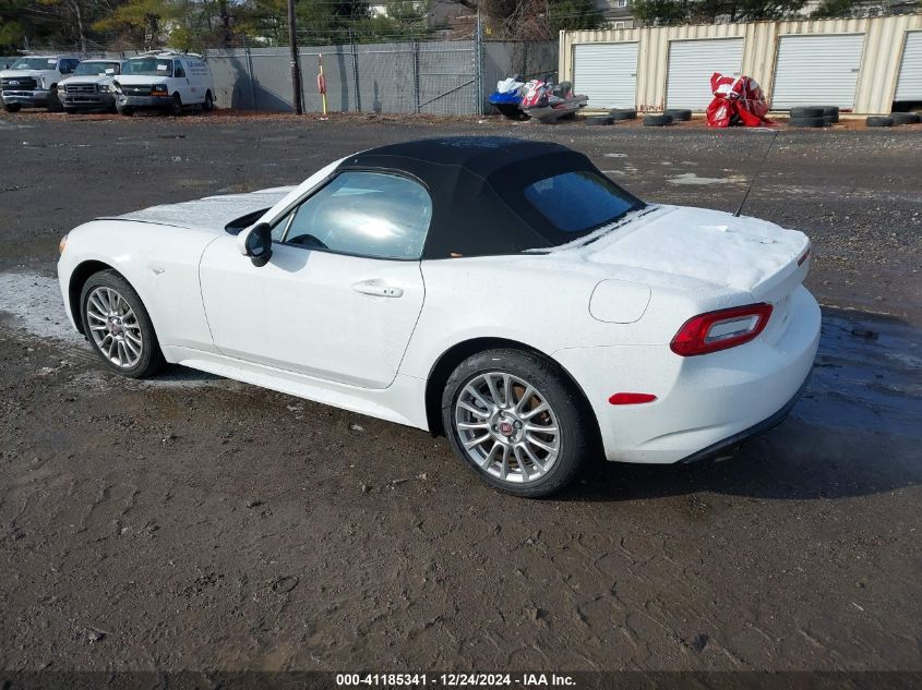 2020 Fiat 124 Spider Classica VIN: JC1NFAEK1L0145585 Lot: 41185341