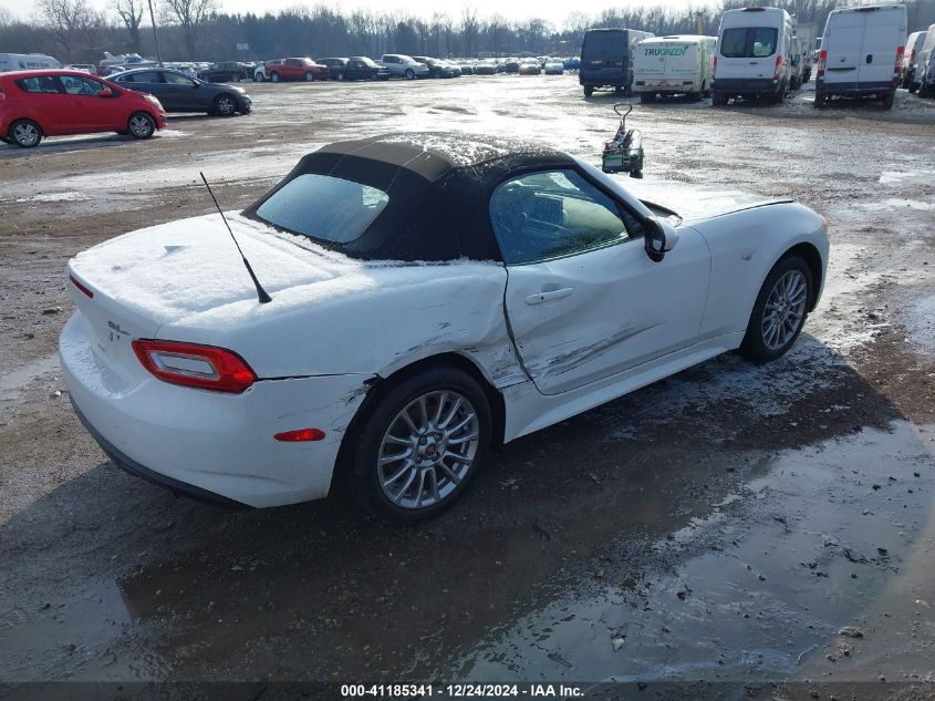 2020 Fiat 124 Spider Classica VIN: JC1NFAEK1L0145585 Lot: 41185341