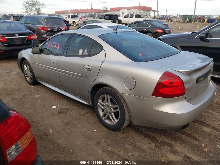 2007 Pontiac Grand Prix Gt VIN: 2G2WR584071112319 Lot: 41185368