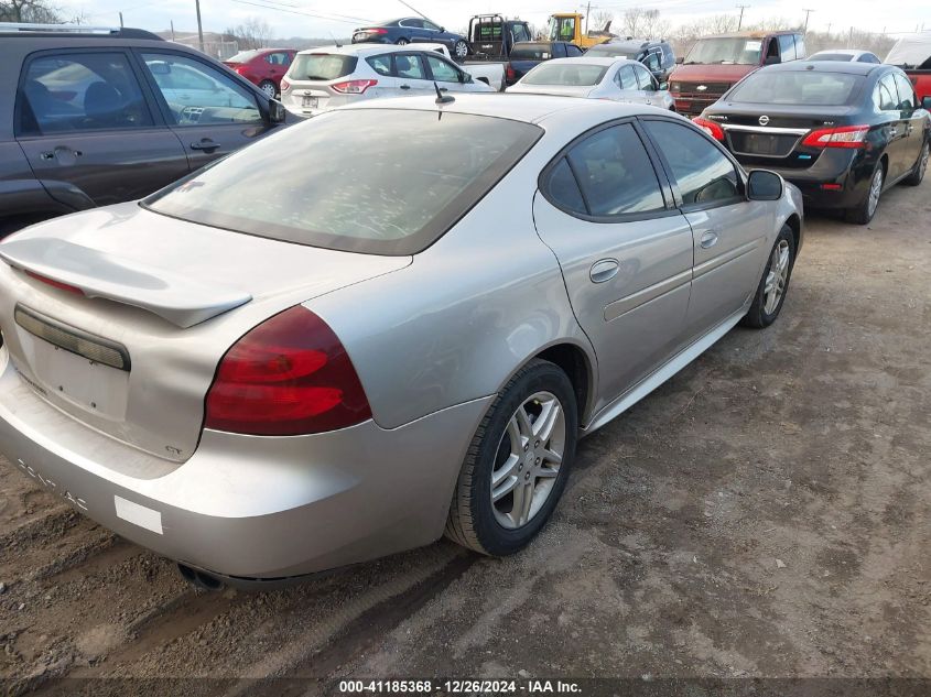 2007 Pontiac Grand Prix Gt VIN: 2G2WR584071112319 Lot: 41185368