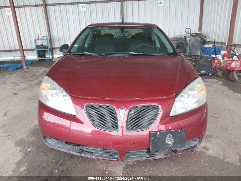 2008 Pontiac G6 VIN: 1G2ZG57B684105450 Lot: 41185416