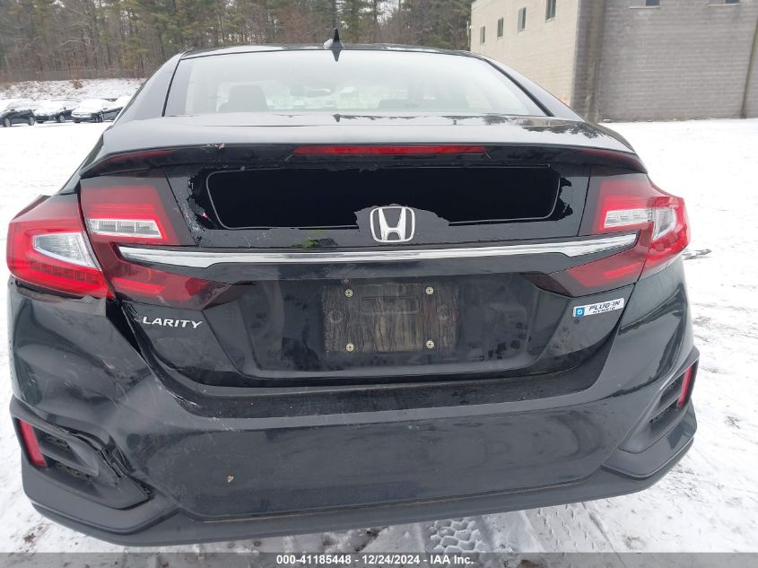 2018 Honda Clarity Plug-In Hybrid VIN: JHMZC5F15JC007438 Lot: 41185448