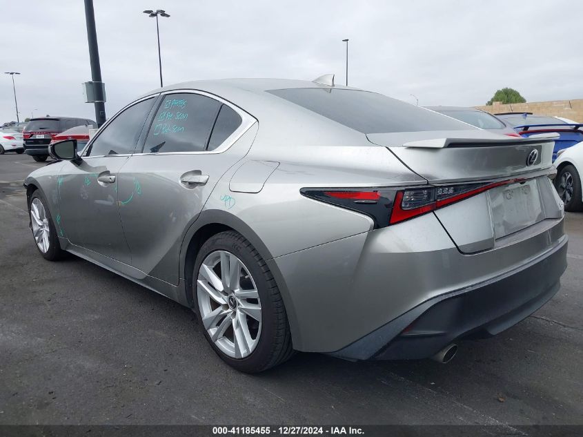 2021 Lexus Is 300 VIN: JTHAA1D28M5115410 Lot: 41185455