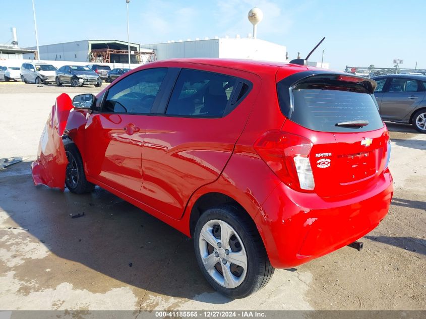 2019 Chevrolet Spark Ls Cvt VIN: KL8CB6SA0KC804583 Lot: 41185565