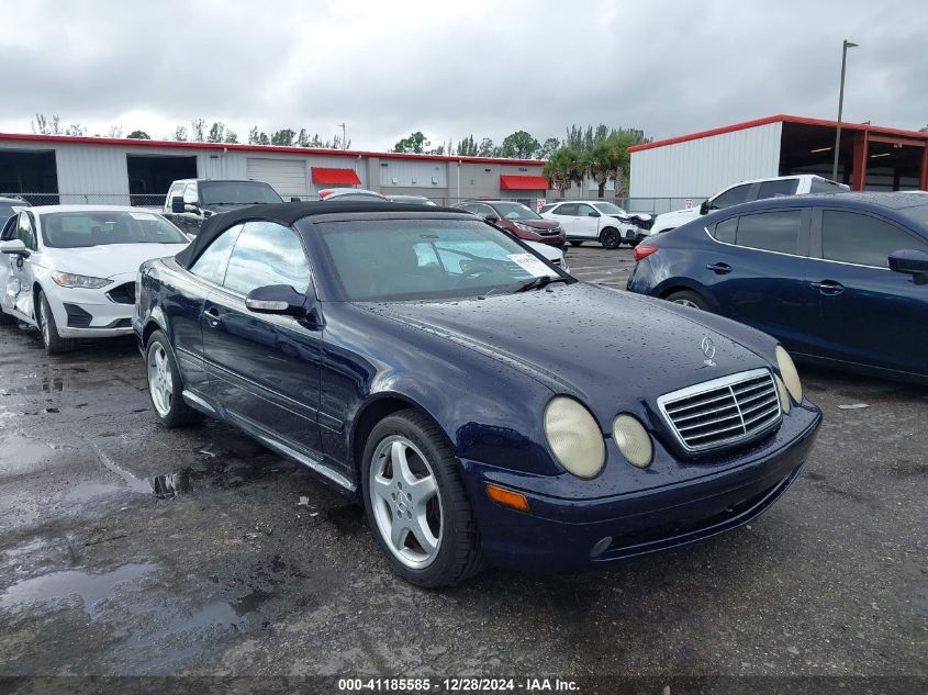 2003 Mercedes-Benz Clk 430 VIN: WDBLK70G43T139661 Lot: 41185585