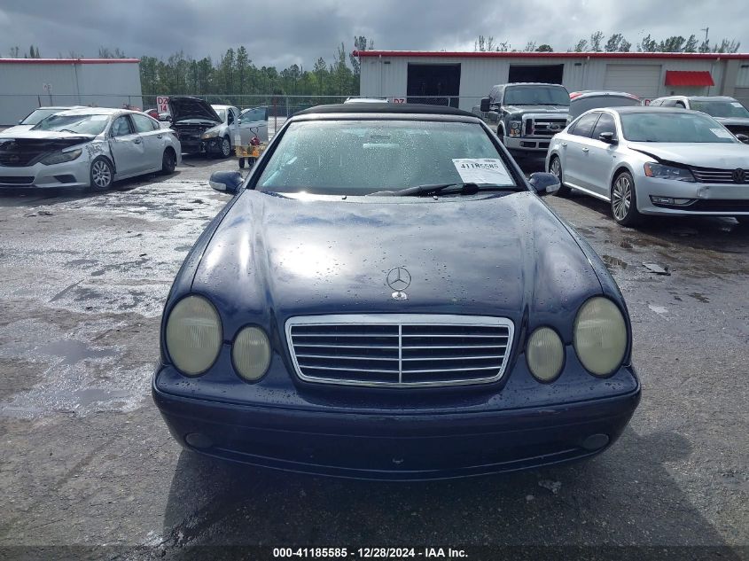 2003 Mercedes-Benz Clk 430 VIN: WDBLK70G43T139661 Lot: 41185585