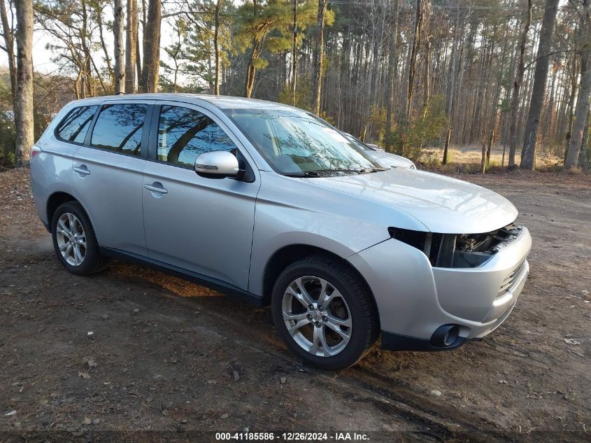 2014 Mitsubishi Outlander Se VIN: JA4AD3A38EZ018276 Lot: 41185586