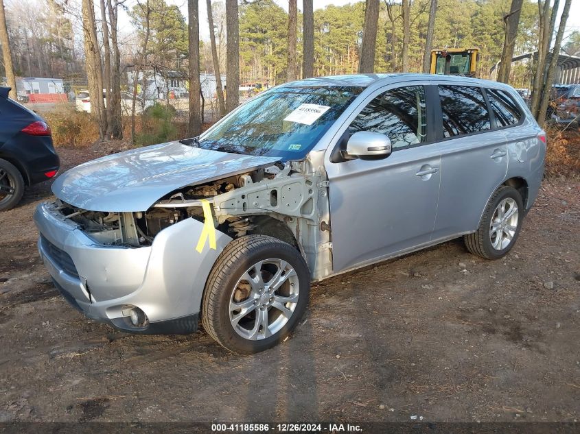 2014 Mitsubishi Outlander Se VIN: JA4AD3A38EZ018276 Lot: 41185586