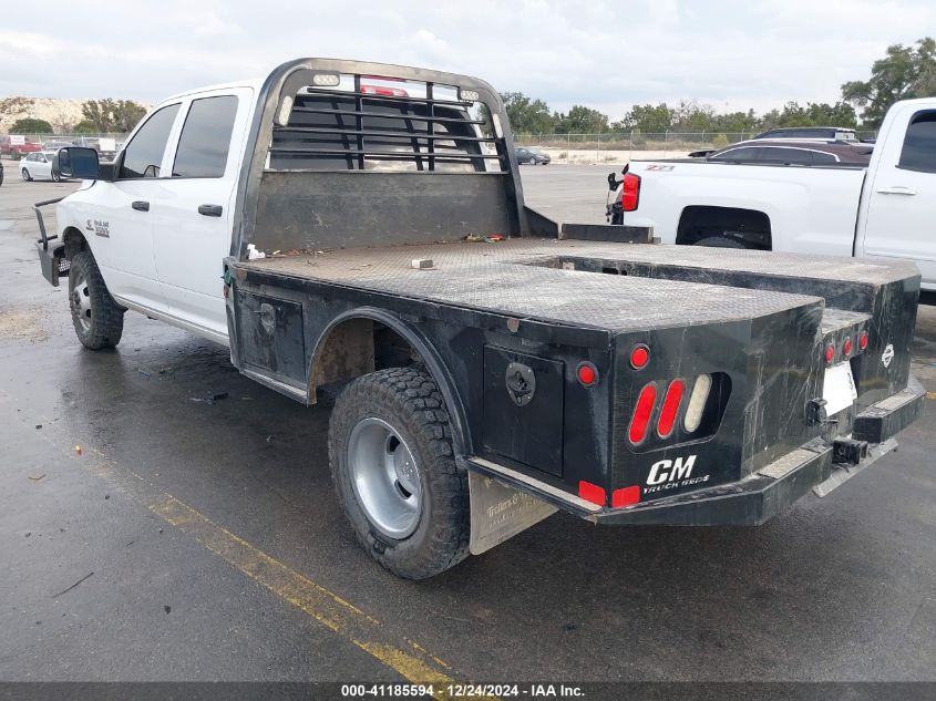 2018 Ram 3500 Tradesman 4X4 8' Box VIN: 3C63RRGL3JG373058 Lot: 41185594