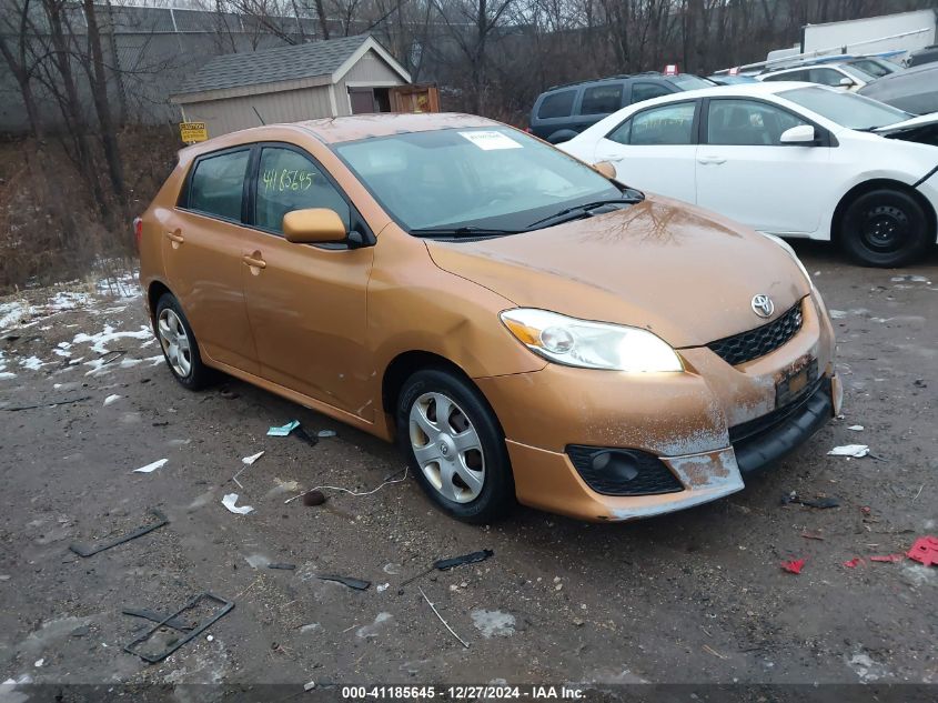 2009 Toyota Corolla Matrix S VIN: 2T1KE40E89C020769