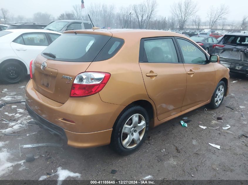 2009 Toyota Corolla Matrix S VIN: 2T1KE40E89C020769