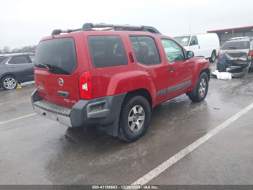 2011 Nissan Xterra Pro-4X VIN: 5N1AN0NW7BC525086 Lot: 41185663