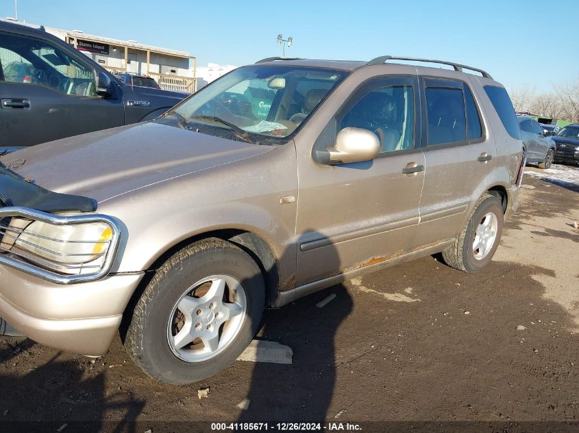 2001 Mercedes-Benz Ml 320 VIN: 4JGAB54E61A273744 Lot: 41185671