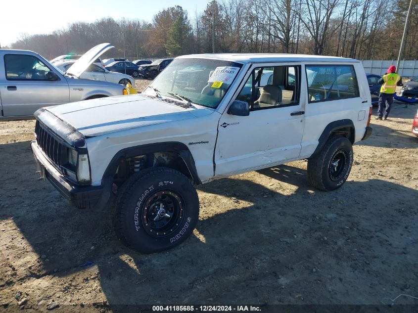 1992 Jeep Cherokee VIN: 1J4FJ27S0NL225769 Lot: 41185685