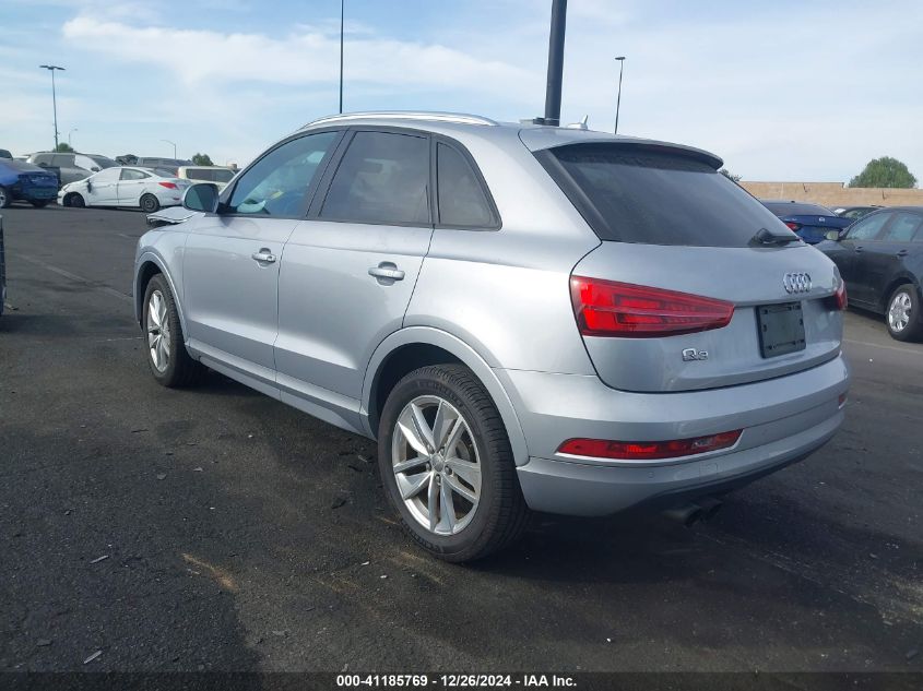 2017 Audi Q3 2.0T Premium VIN: WA1BCCFS3HR016298 Lot: 41185769