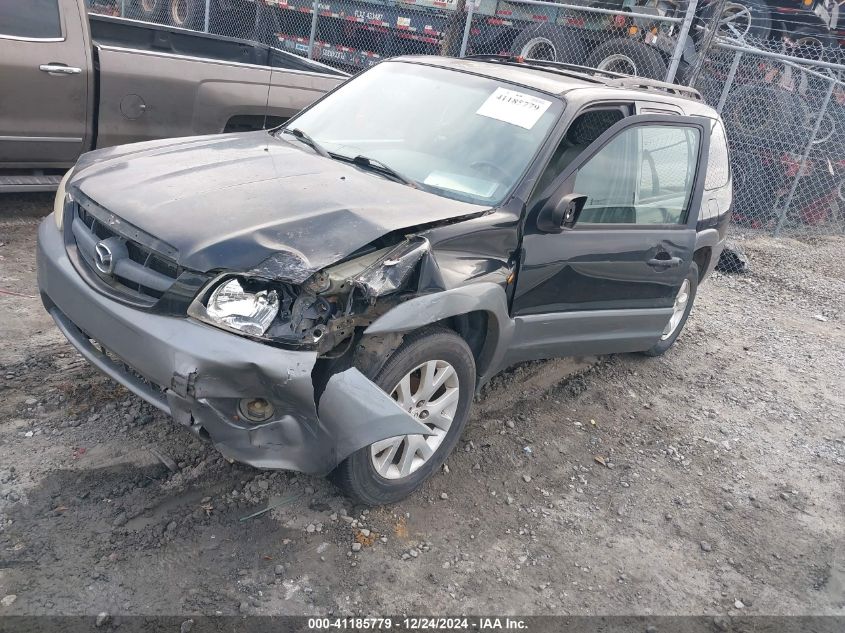 2001 Mazda Tribute Es V6/Lx V6 VIN: 4F2YU08171KM01555 Lot: 41185779