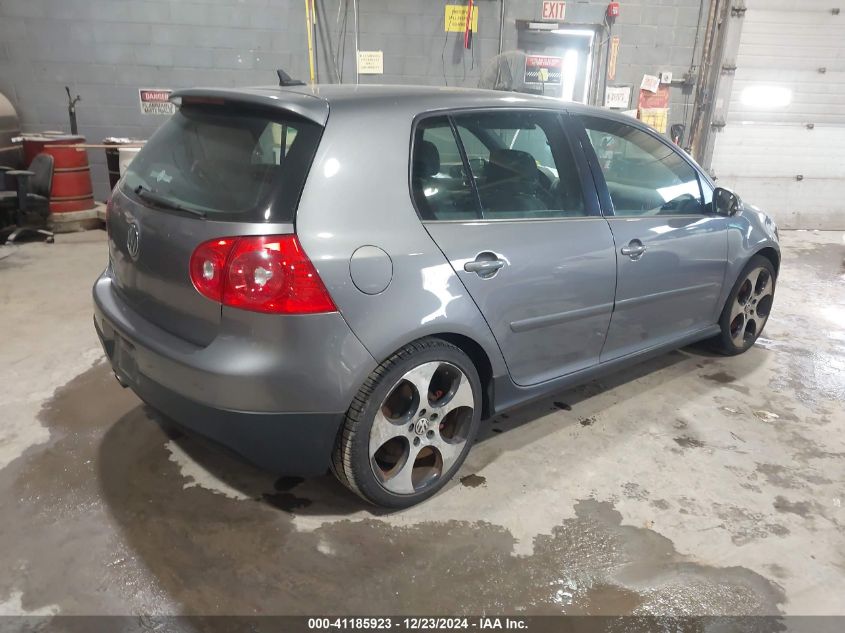 2009 Volkswagen Gti 4-Door VIN: WVWHD71K59W140023 Lot: 41185923