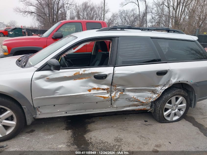 2006 Subaru Outback 2.5I VIN: 4S4BP61C667338921 Lot: 41185949