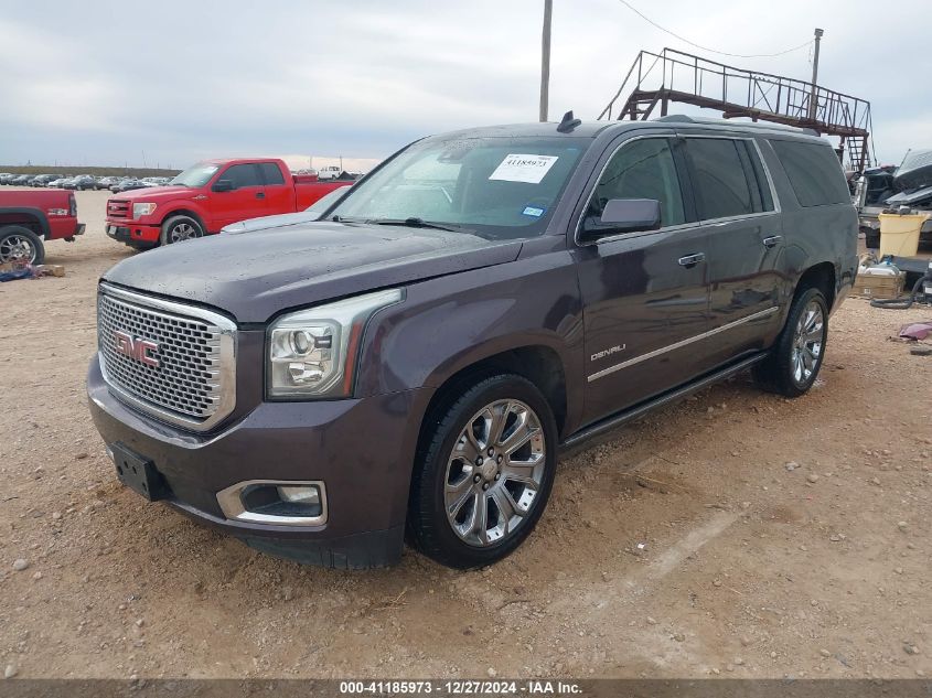 2015 GMC Yukon Xl 1500 Denali VIN: 1GKS1JKJ2FR547054 Lot: 41185973