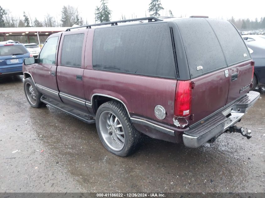 1997 Chevrolet Suburban 1500 VIN: 3GNFK16R9VG122690 Lot: 41186022