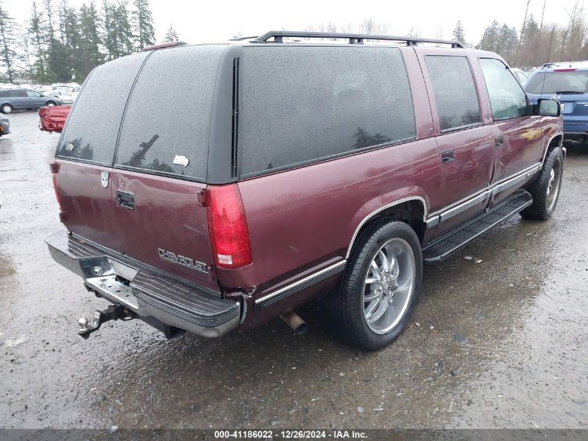 1997 Chevrolet Suburban 1500 VIN: 3GNFK16R9VG122690 Lot: 41186022