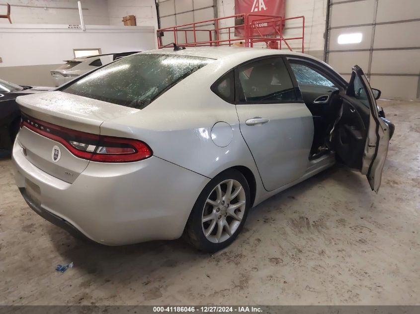 2013 Dodge Dart Sxt VIN: 1C3CDFBA0DD296067 Lot: 41186046