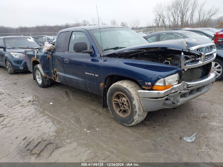 2000 Dodge Dakota Slt/Sport VIN: 1B7GL22X8YS553040