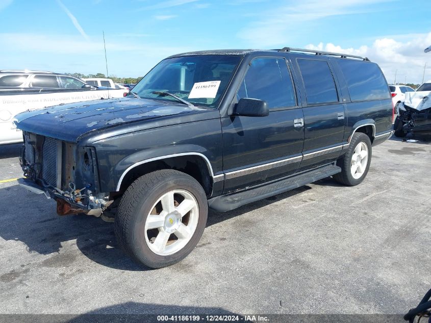 1999 Chevrolet Suburban 1500 Lt VIN: 3GNFK16R0XG116053 Lot: 41186199