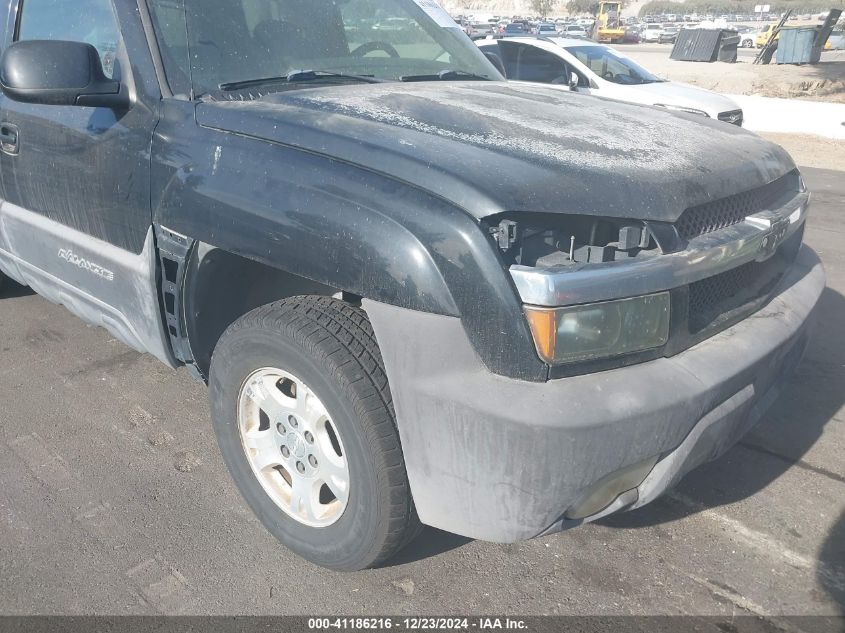 2003 Chevrolet Avalanche 1500 VIN: 3GNEC13T43G115278 Lot: 41186216