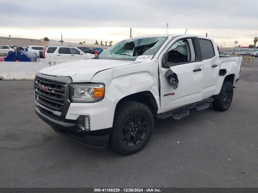 2022 GMC Canyon 4Wd Short Box At4 - Leather VIN: 1GTG6FEN9N1109630 Lot: 41186229